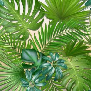 Пальмовые листья 8058-ML